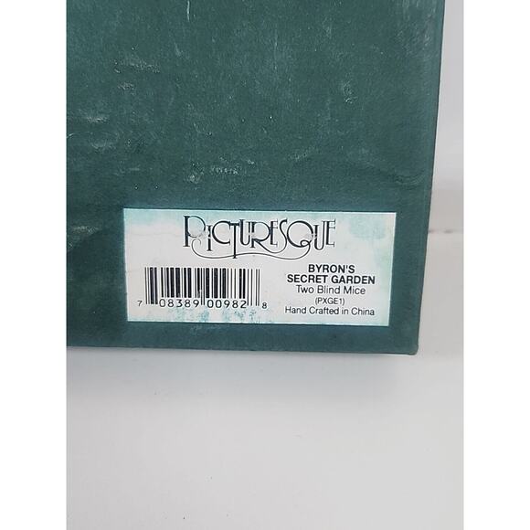 VTG Harmony Kingdom Picturesque - Byron's Secret Garden Two Blind Mice - Picture 6 of 6